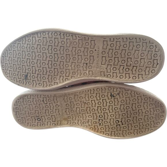 ISABEL MARANT Binkoo Tie Dye Canvas Sneakers Size 37 - Picture 8 of 9